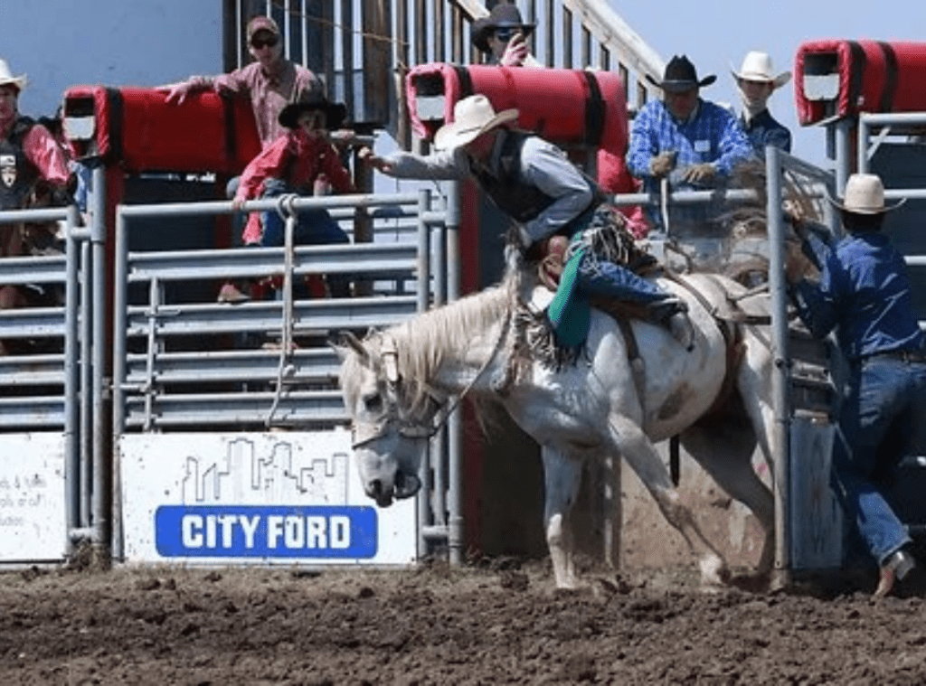 Rainmaker Saddle Bronc Riding